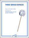 Three Grieg Dances sheet music cover